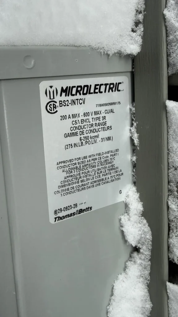 The 60-Amp Trap: Why Your Secondary Suite Needs a Service Upgrade 2 Power box exterior1